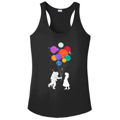 You Are My Universe Cute Space Ladies PosiCharge Competitor Racerback Tank