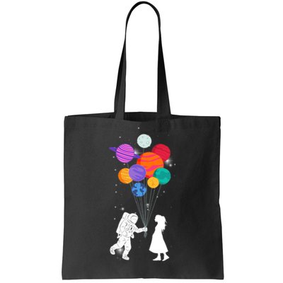 You Are My Universe Cute Space Tote Bag