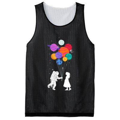 You Are My Universe Cute Space Mesh Reversible Basketball Jersey Tank