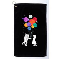 You Are My Universe Cute Space Golf Towel