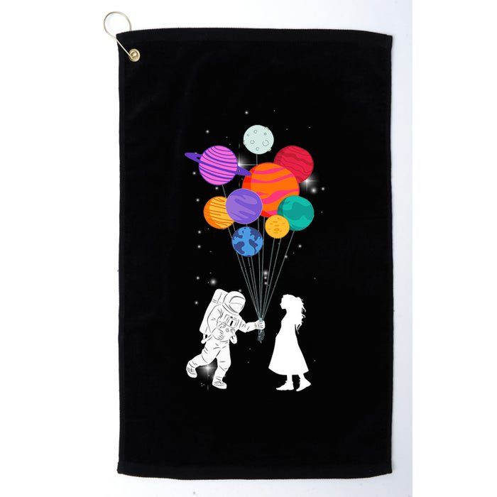 You Are My Universe Cute Space Golf Towel