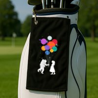 You Are My Universe Cute Space Golf Towel