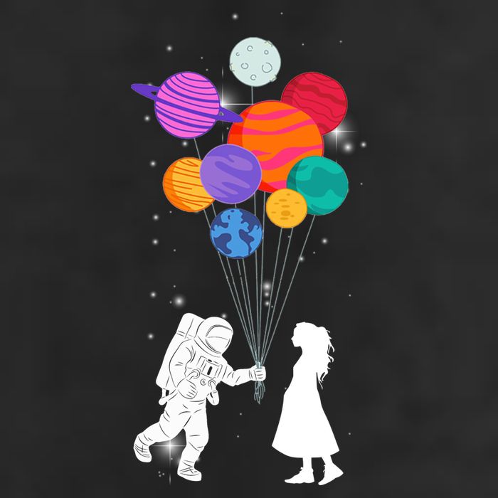 You Are My Universe Cute Space Golf Towel