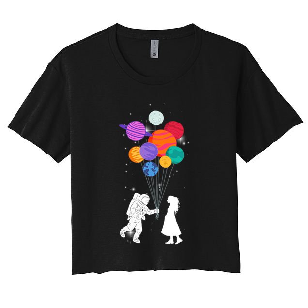 You Are My Universe Cute Space Crop Top