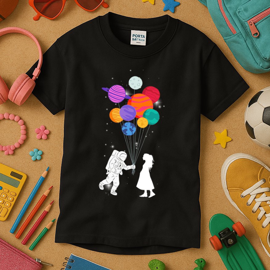 You Are My Universe Cute Space Kids T-Shirt