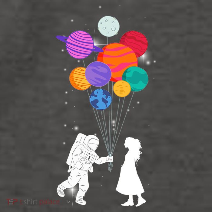 You Are My Universe Cute Space Vector Backpack