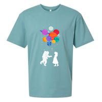 You Are My Universe Cute Space Sueded Cloud Jersey T-Shirt