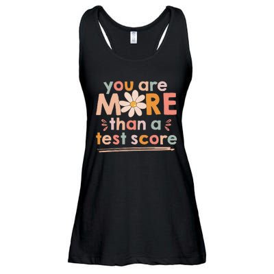 You Are More Than A Test Score Teacher Ladies Essential Flowy Tank