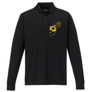 You Are My Sunshine Horse Sunflower Funny Horses Lover Performance Long Sleeve Polo