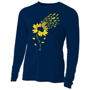 You Are My Sunshine Horse Sunflower Funny Horses Lover Cooling Performance Long Sleeve Crew