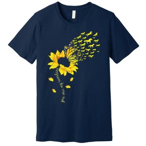 You Are My Sunshine Horse Sunflower Funny Horses Lover Premium T-Shirt