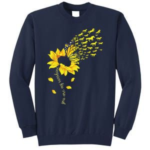 You Are My Sunshine Horse Sunflower Funny Horses Lover Tall Sweatshirt