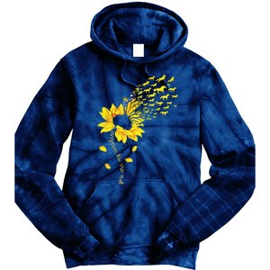 You Are My Sunshine Horse Sunflower Funny Horses Lover Tie Dye Hoodie