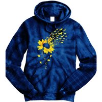 You Are My Sunshine Horse Sunflower Funny Horses Lover Tie Dye Hoodie