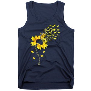 You Are My Sunshine Horse Sunflower Funny Horses Lover Tank Top