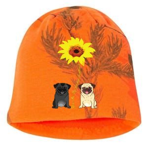 You Are My Sunshine Sunflower Pug Gift Kati - Camo Knit Beanie