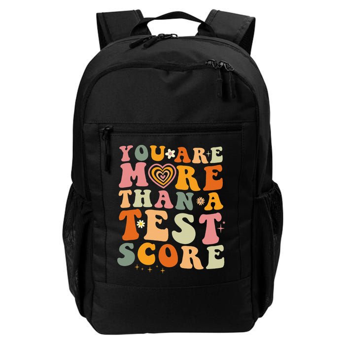 You Are More Than A Test Score Teacher Testing Test Day Backpack