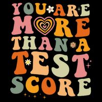 You Are More Than A Test Score Teacher Testing Test Day Drawstring Bag