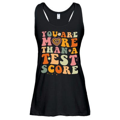 You Are More Than A Test Score Teacher Testing Test Day Ladies Essential Flowy Tank