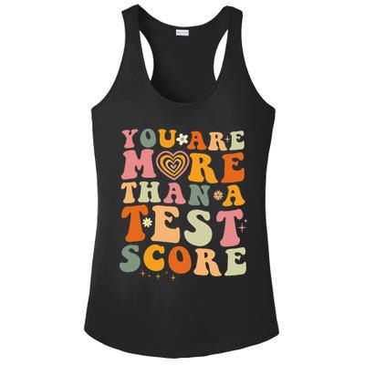 You Are More Than A Test Score Teacher Testing Test Day Ladies PosiCharge Competitor Racerback Tank