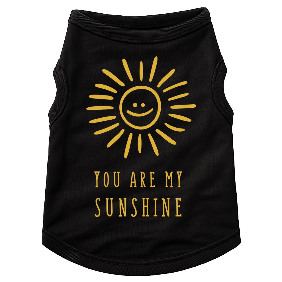 You Are My Sunshine Doggie Tank
