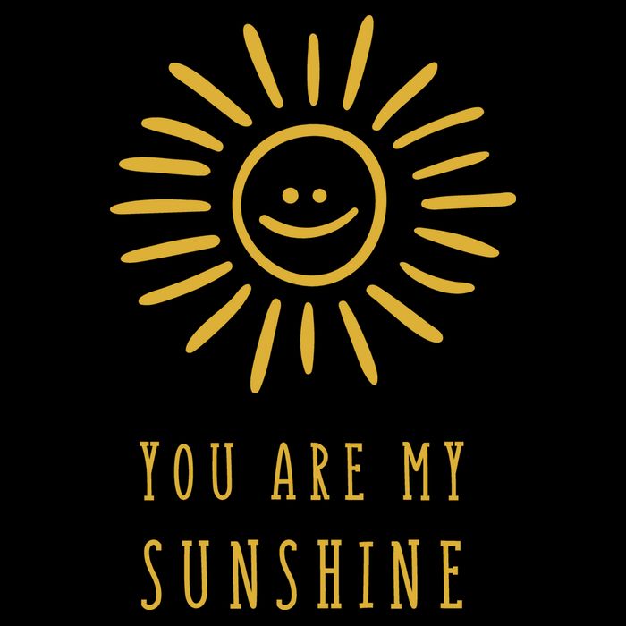 You Are My Sunshine 7-Panel Snapback Hat