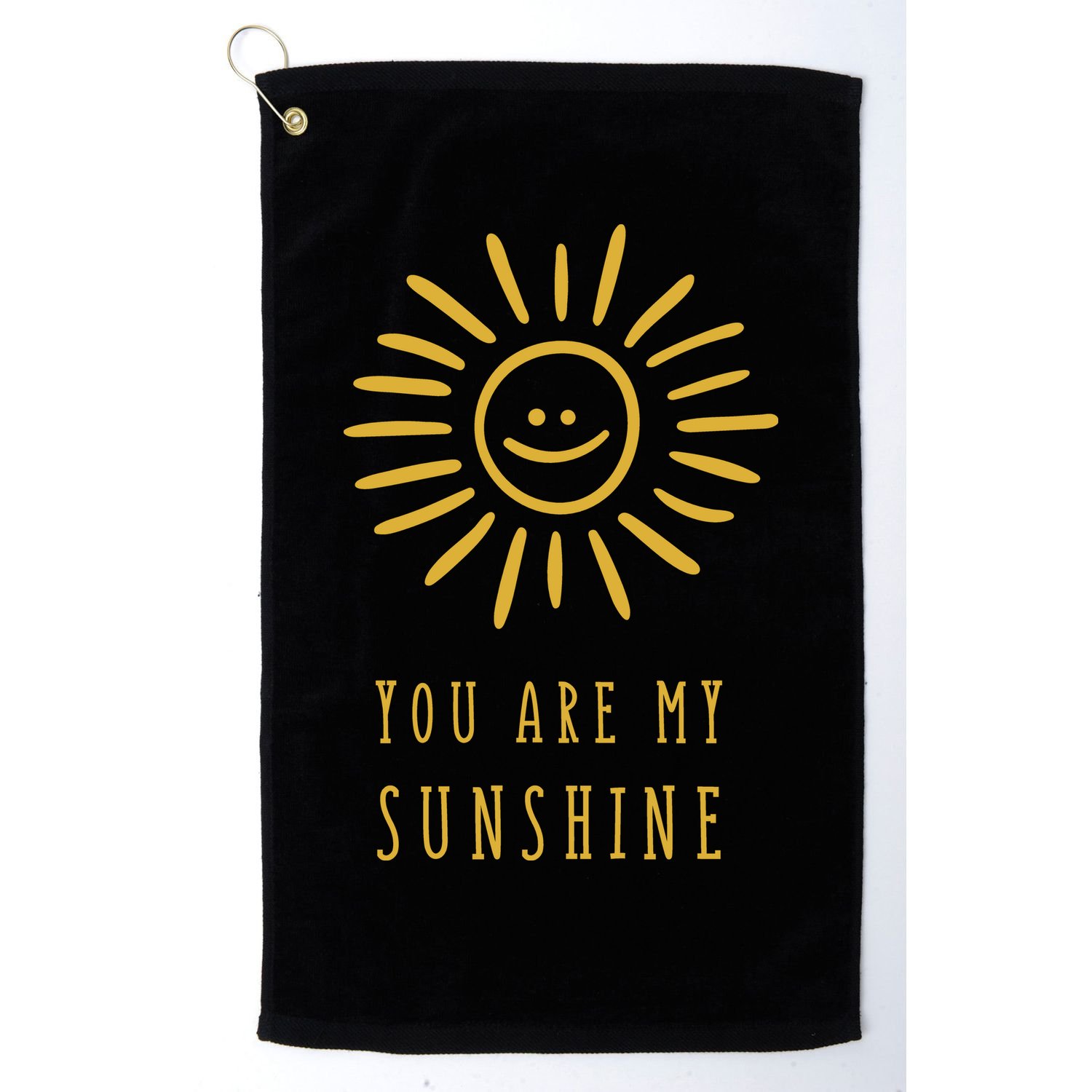 You Are My Sunshine Golf Towel