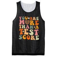 You Are More Than A Test Score Teacher Testing Test Day Mesh Reversible Basketball Jersey Tank