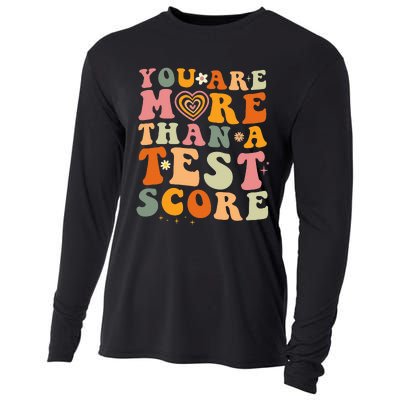 You Are More Than A Test Score Teacher Testing Test Day Cooling Performance Long Sleeve Crew