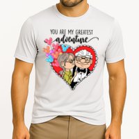 You Are My Greatest Adventure His Carl Her Ellie Happy Valentine's Day Cooling Performance Crew T-Shirt