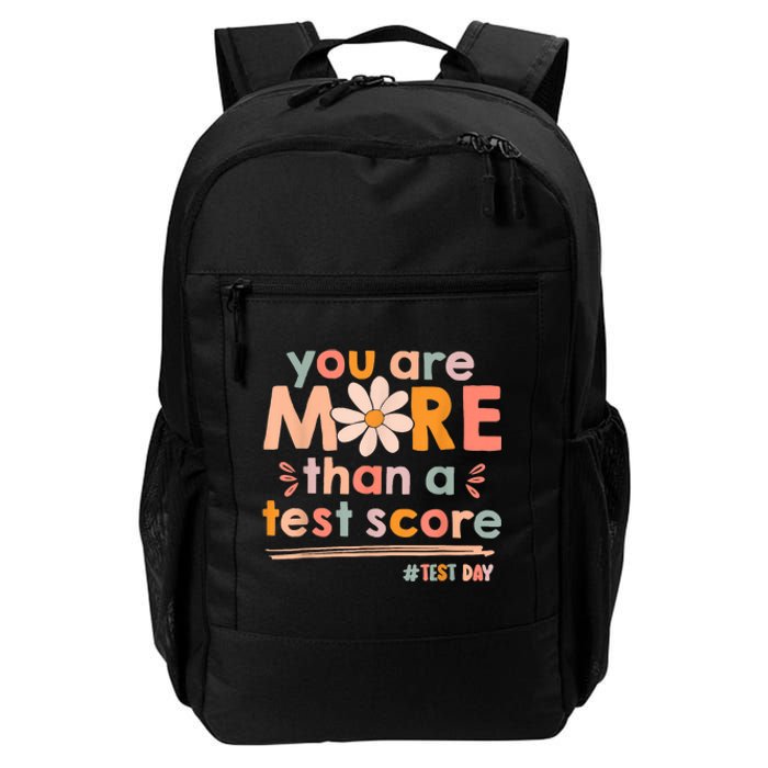 You Are More Than A Test Score Teacher Testing Test Day Daily Commute Backpack