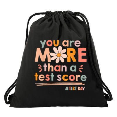 You Are More Than A Test Score Teacher Testing Test Day Drawstring Bag