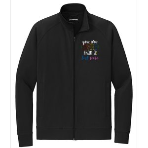 You Are More Than A Test Score Stretch Full-Zip Cadet Jacket