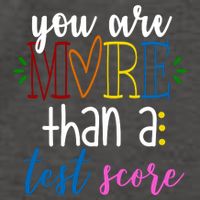 You Are More Than A Test Score Vector Backpack