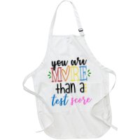 You Are More Than A Test Score Full-Length Apron With Pockets
