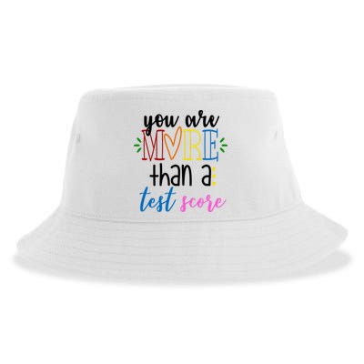 You Are More Than A Test Score Sustainable Bucket Hat