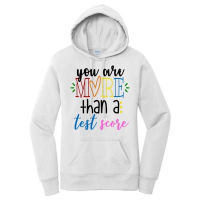 You Are More Than A Test Score Women's Pullover Hoodie