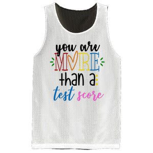 You Are More Than A Test Score Mesh Reversible Basketball Jersey Tank