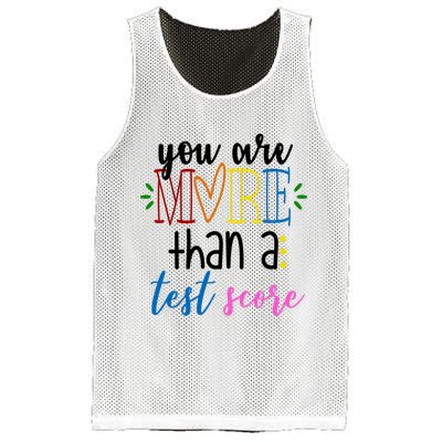 You Are More Than A Test Score Mesh Reversible Basketball Jersey Tank