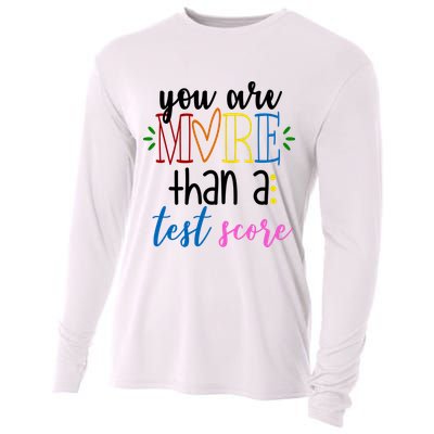 You Are More Than A Test Score Cooling Performance Long Sleeve Crew