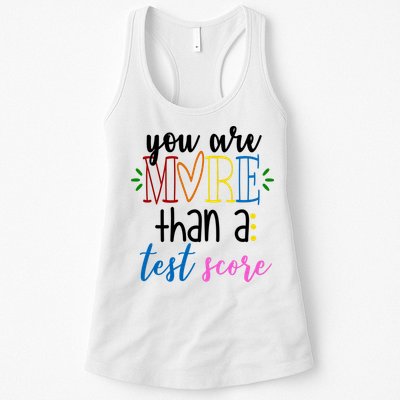 You Are More Than A Test Score Womens Tank Top