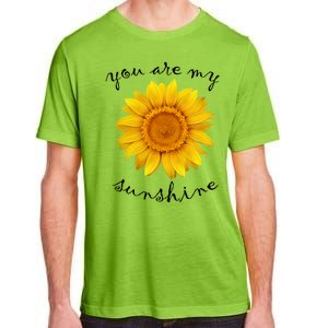 You Are My Sunshine Sunflower Adult ChromaSoft Performance T-Shirt