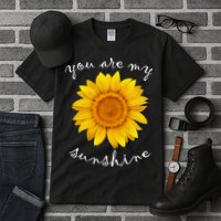 You Are My Sunshine Sunflower Tall T-Shirt