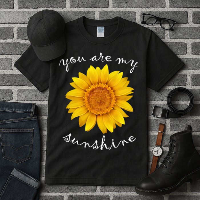 You Are My Sunshine Sunflower Tall T-Shirt