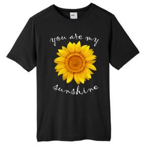 You Are My Sunshine Sunflower Tall Fusion ChromaSoft Performance T-Shirt