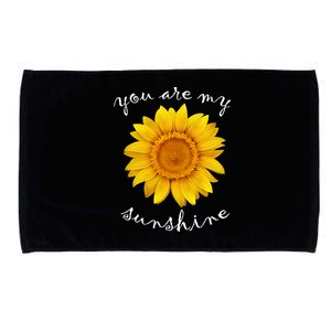 You Are My Sunshine Sunflower Microfiber Hand Towel