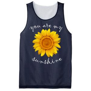 You Are My Sunshine Sunflower Mesh Reversible Basketball Jersey Tank