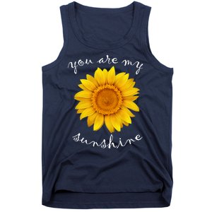 You Are My Sunshine Sunflower Tank Top