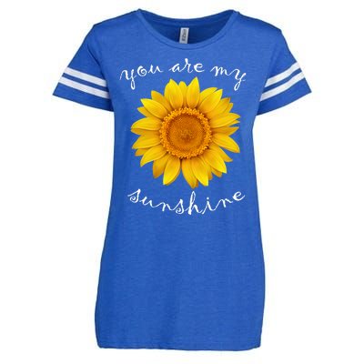 You Are My Sunshine Sunflower Enza Ladies Jersey Football T-Shirt