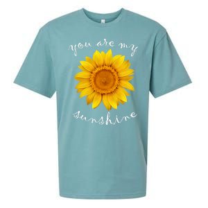 You Are My Sunshine Sunflower Sueded Cloud Jersey T-Shirt